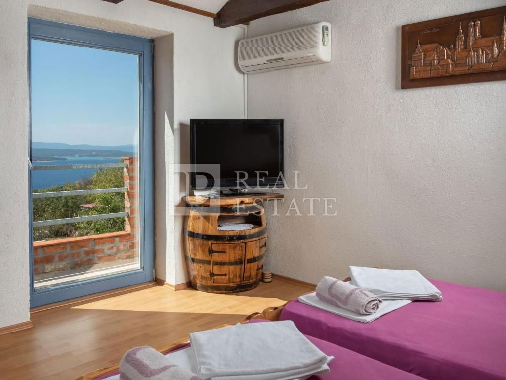 CRIKVENICA - splendida casa in pietra con vista panoramica sul mare