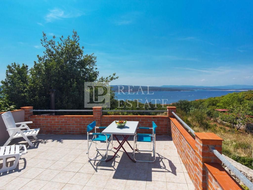 CRIKVENICA - splendida casa in pietra con vista panoramica sul mare