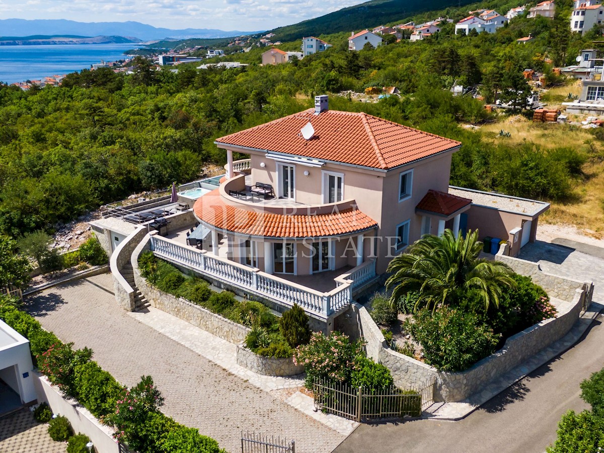 CRIKVENICA - lussuosa villa con piscina