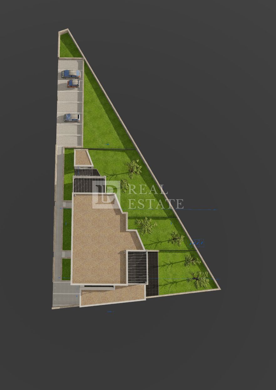 POVILE - appartamento con tre camere da letto con giardino e cucina estiva (nuova costruzione)