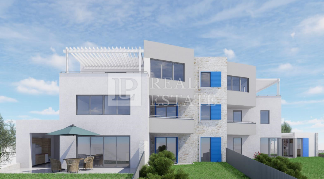 POVILE - appartamento con tre camere da letto con giardino e cucina estiva (nuova costruzione)