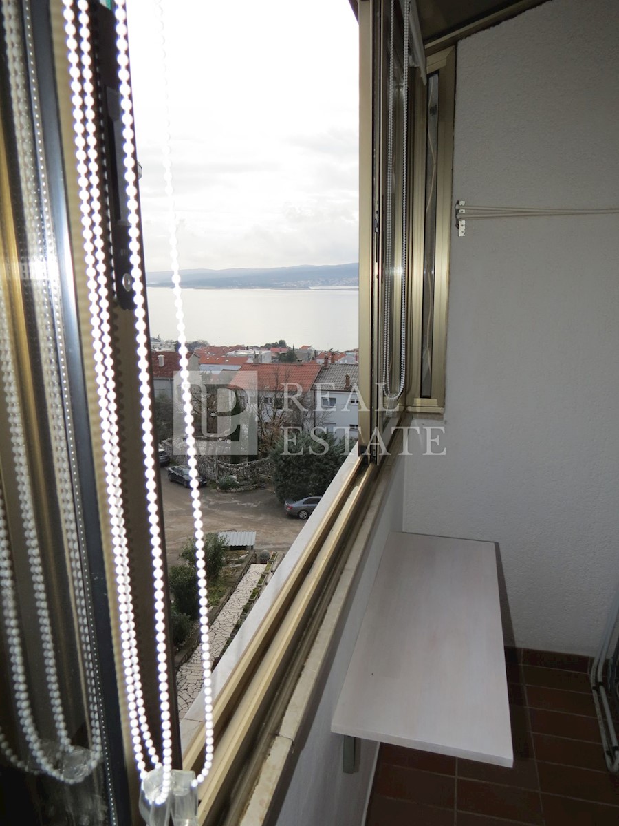 CRIKVENICA - appartamento con una camera da letto con vista mare