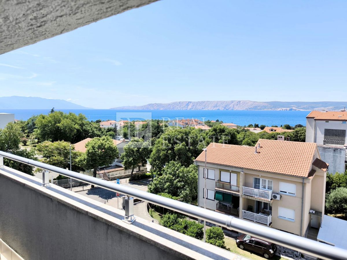 NOVI VINODOLSKI - appartamento con vista mare in centro