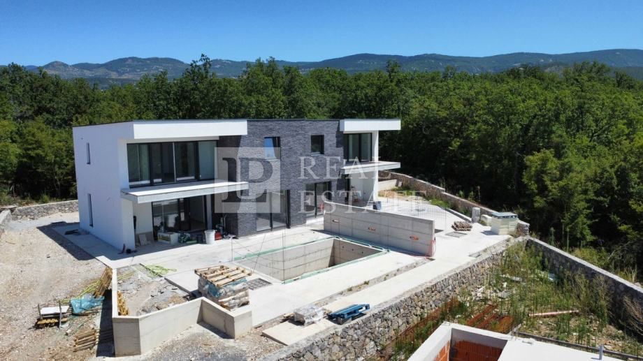 KRALJEVICA - lussuosa villa con piscina e vista mare