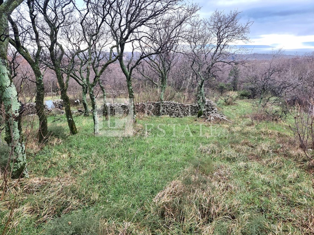 ŠMRIKA - terreno edificabile con vista mare