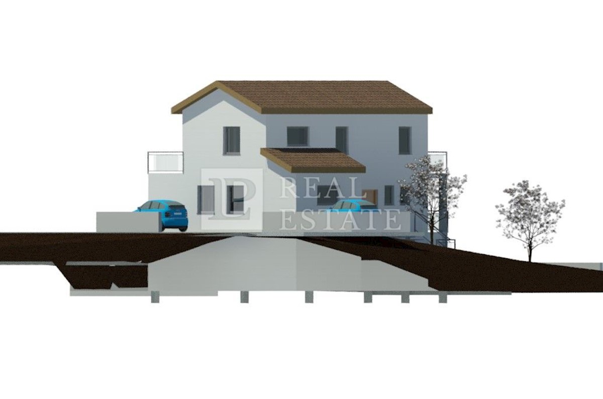 ŠMRIKA - terreno con costruzione iniziata