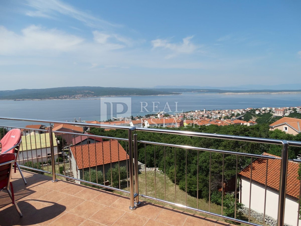 CRIKVENICA - appartamento con una fantastica vista sul mare