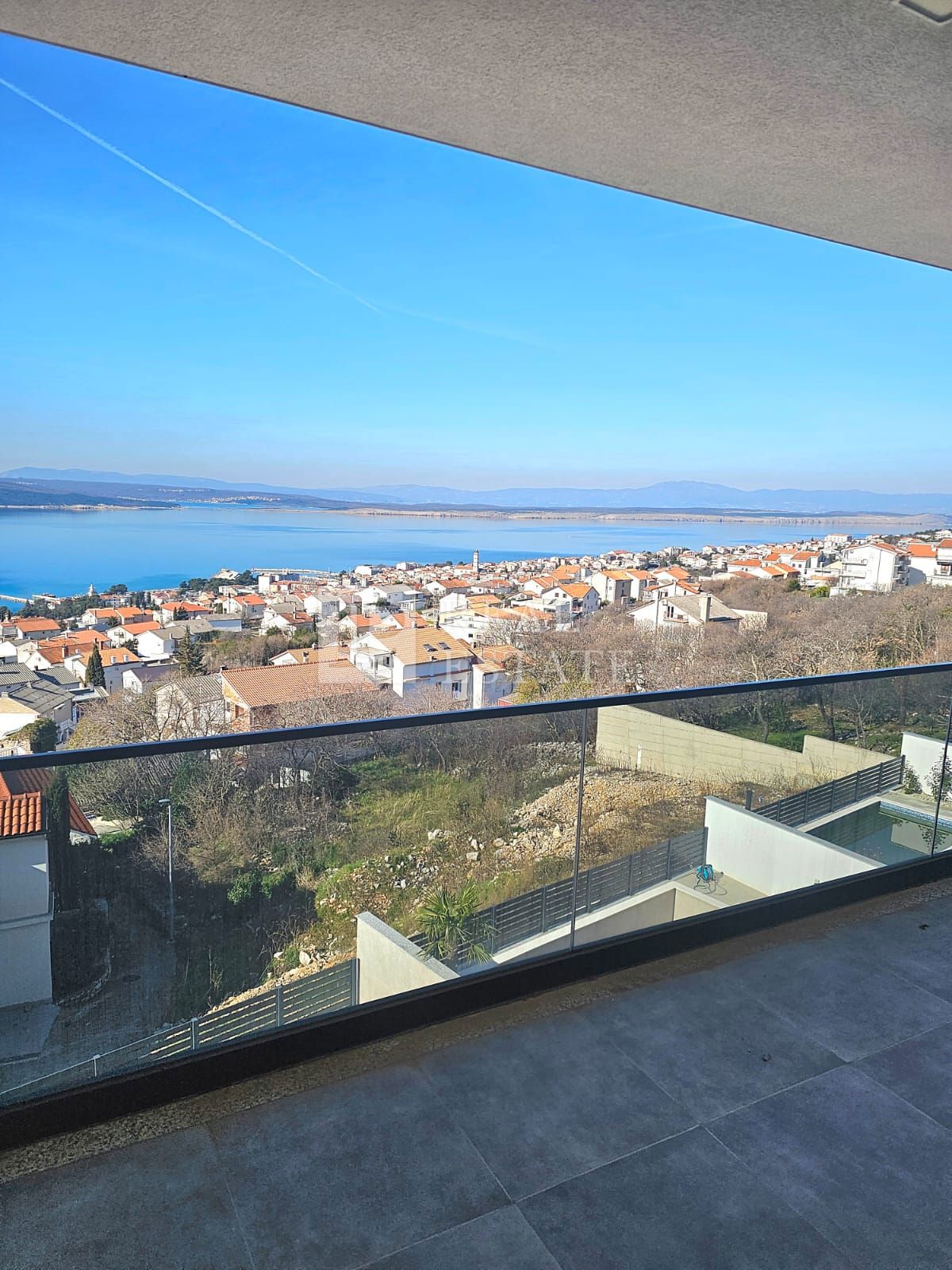 CRIKVENICA - appartamento moderno in un nuovo edificio con una fantastica vista sul mare