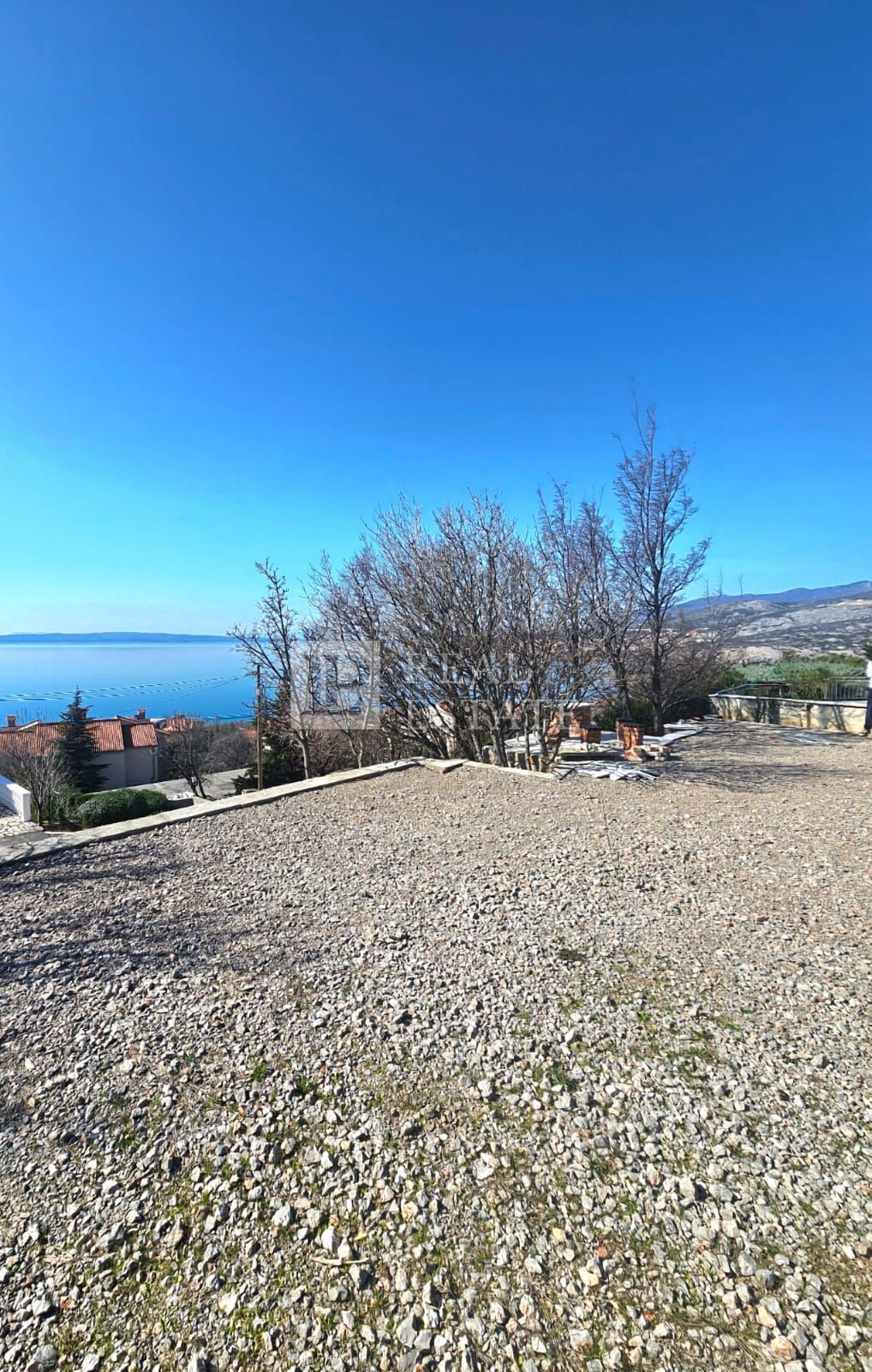 KLENOVICA - terreno edificabile a 200 metri dalla spiaggia con vista mare aperta