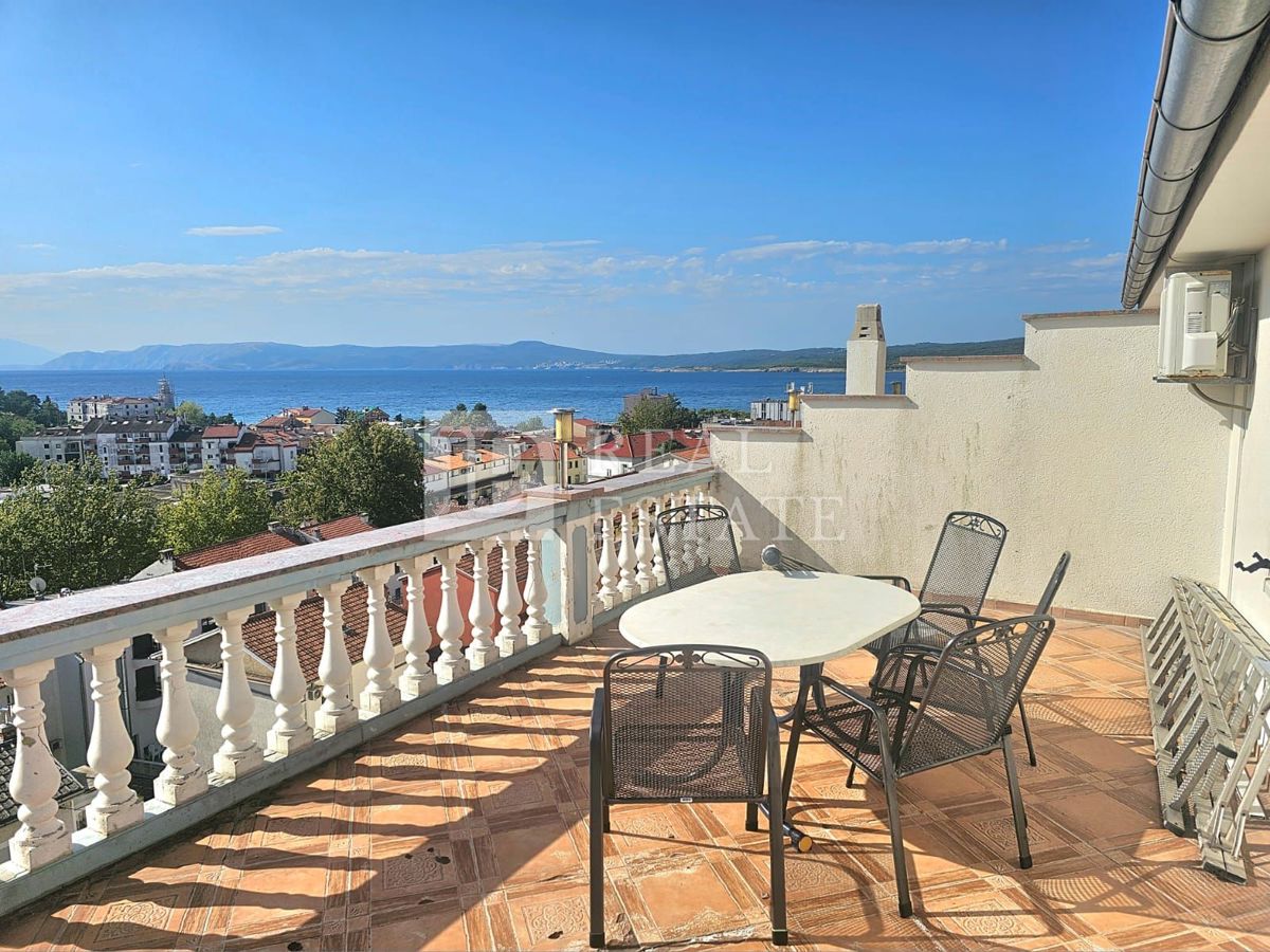 CRIKVENICA - condominio con vista mare aperta