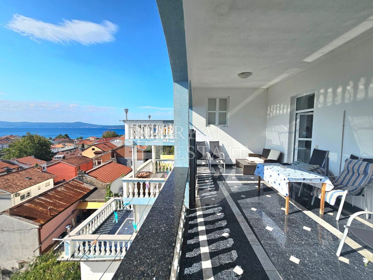 CRIKVENICA - condominio con vista mare aperta