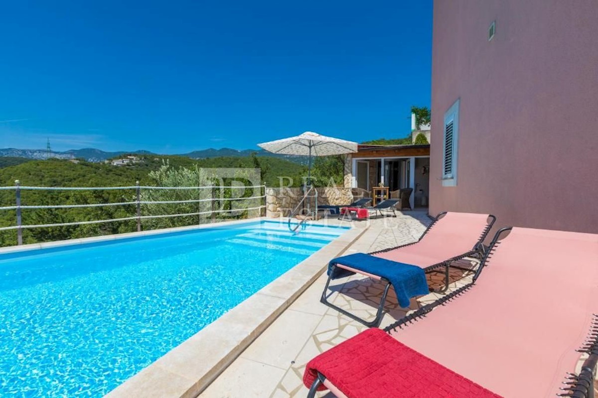 CRIKVENICA - villa con piscina e vista fantastica