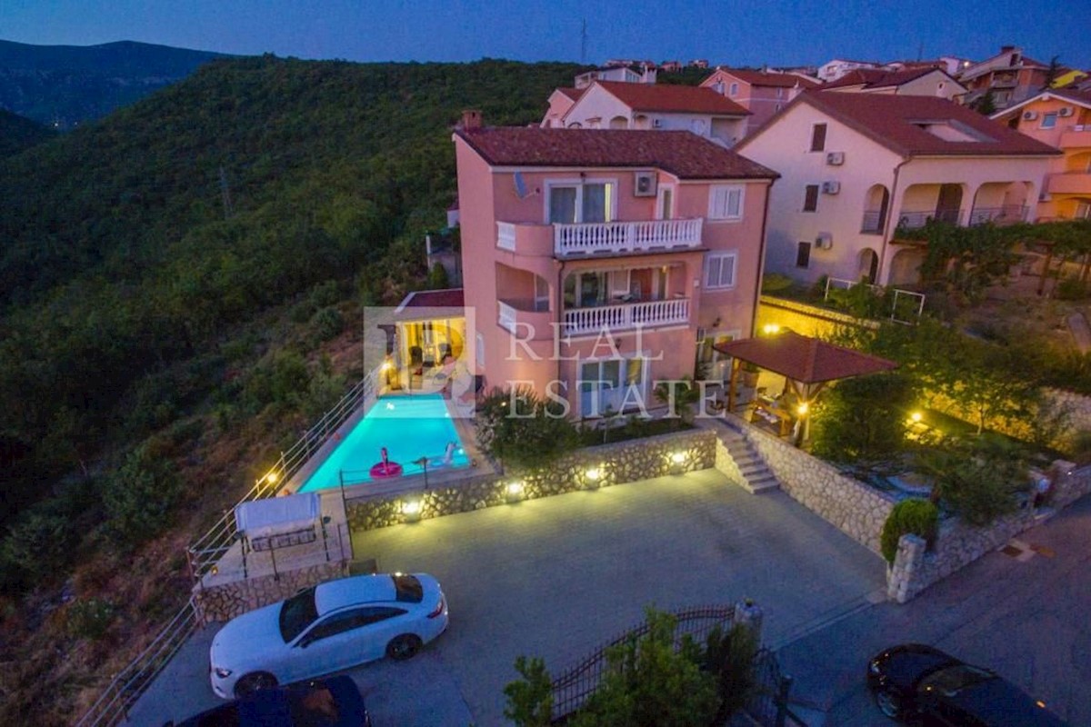 CRIKVENICA - villa con piscina e vista fantastica