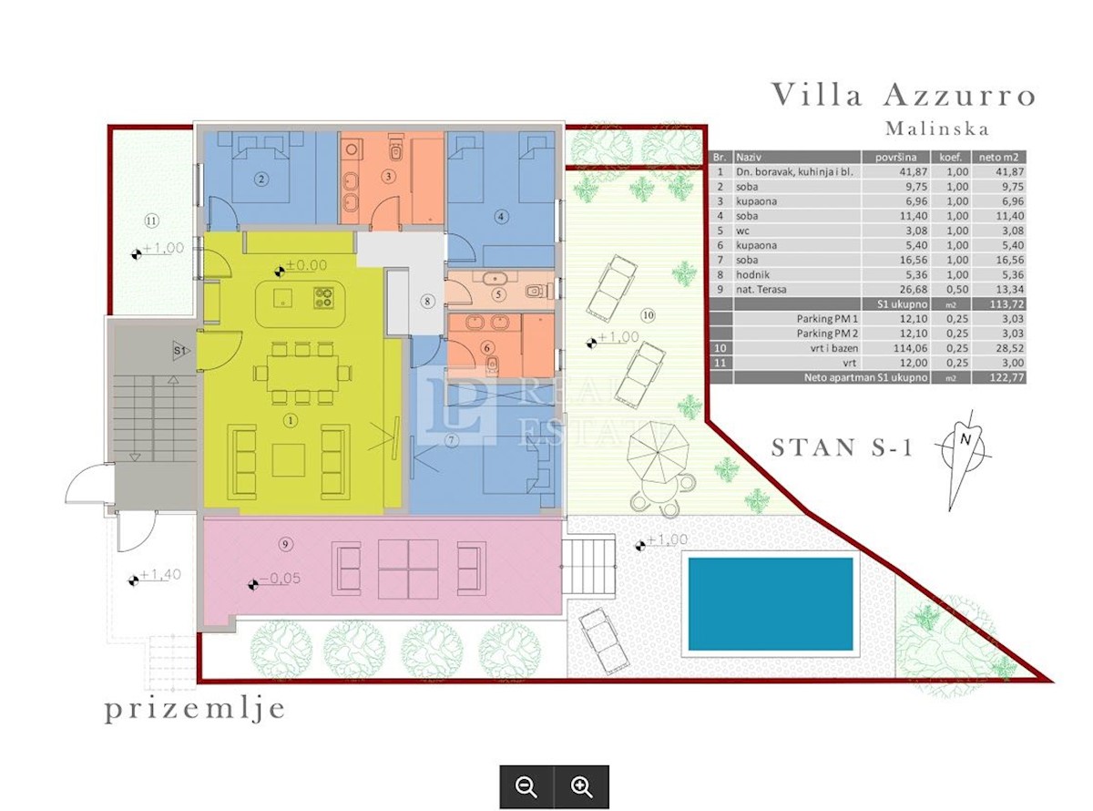 Malinska - Un appartamento esclusivo in un nuovo edificio