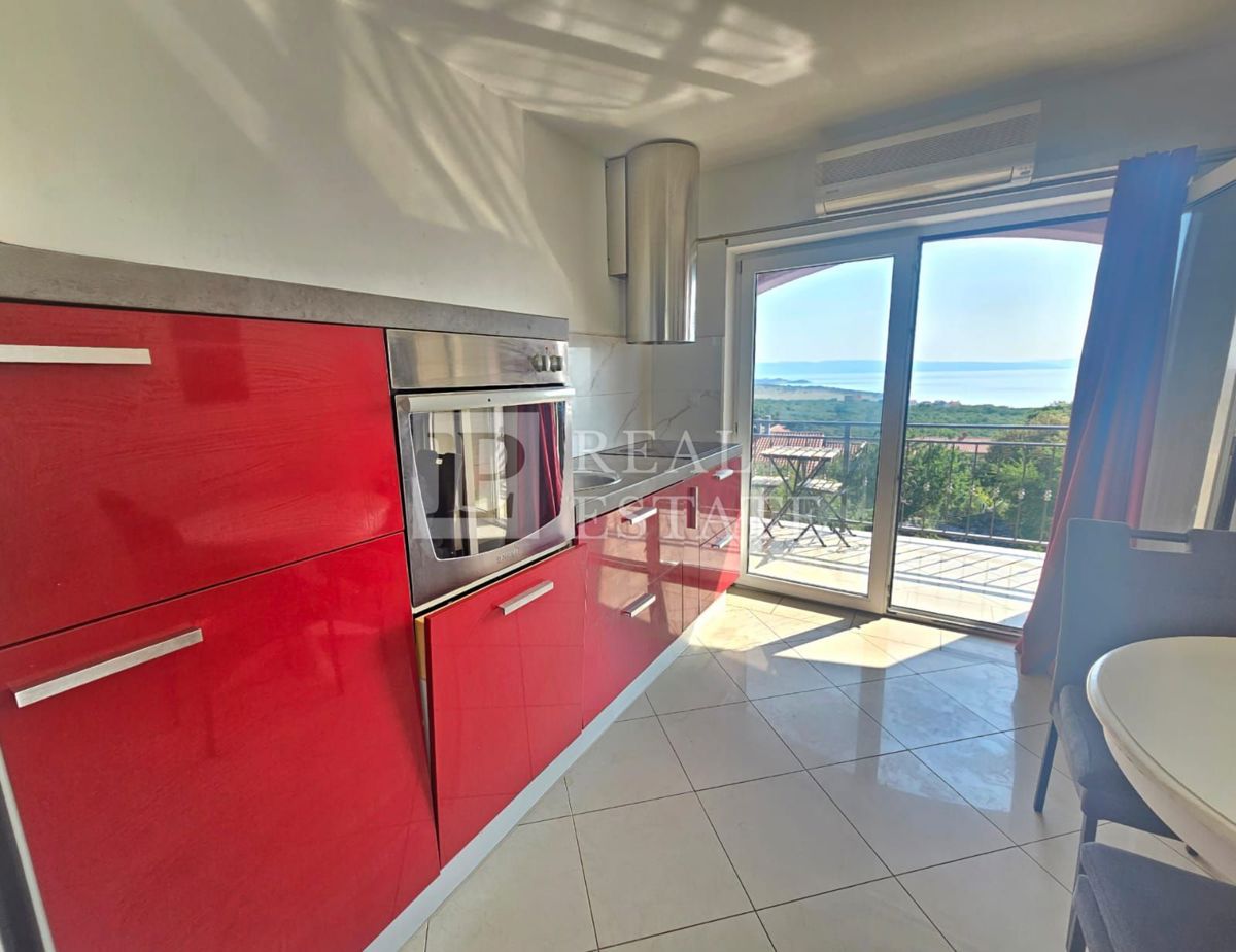 KRALJEVICA - appartamento duplex con vista panoramica sul mare