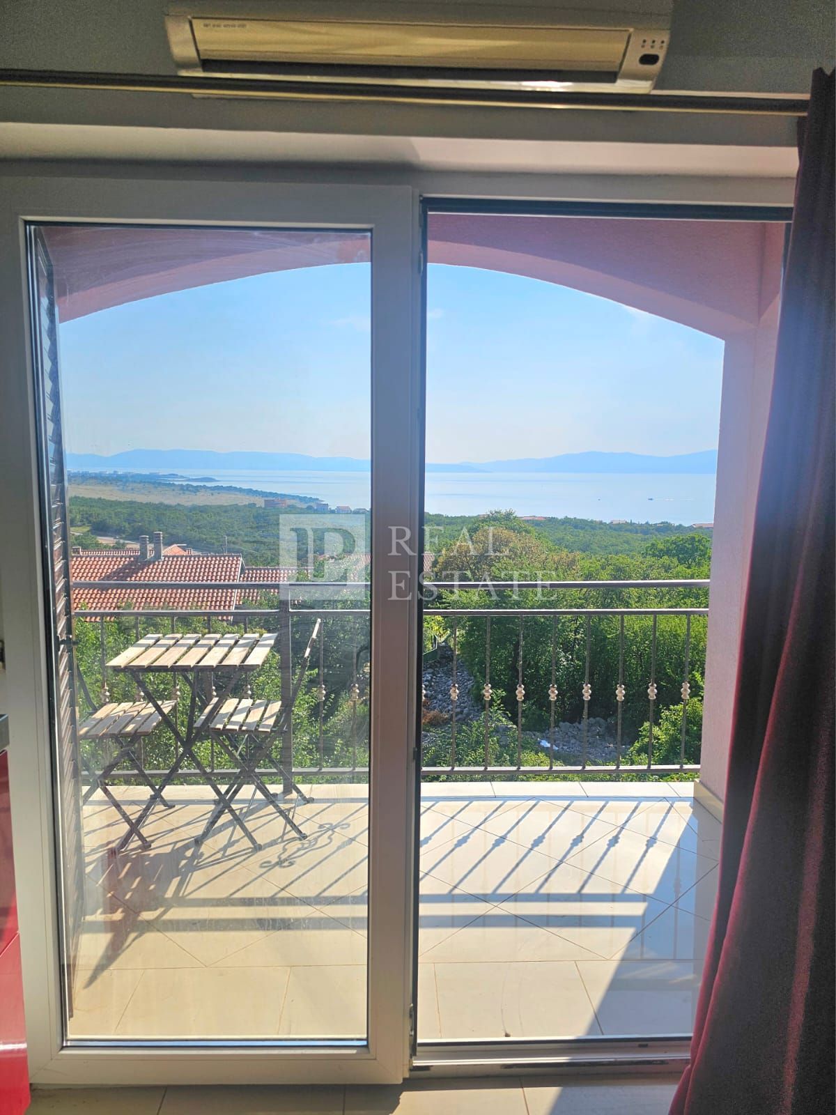 KRALJEVICA - appartamento duplex con vista panoramica sul mare