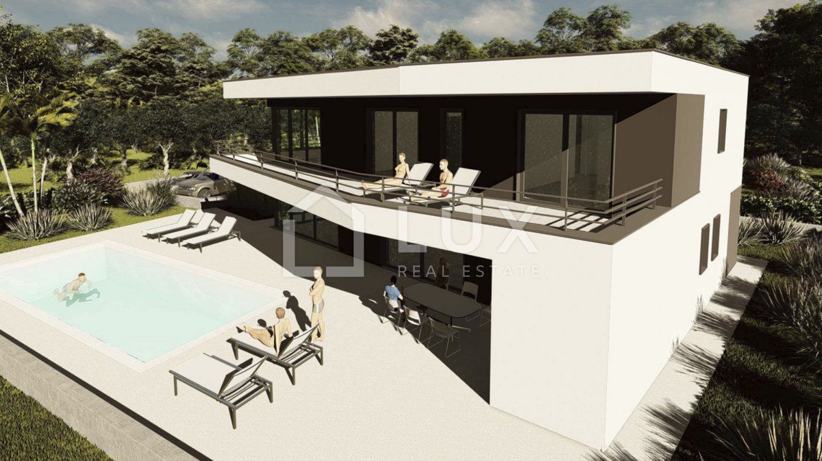 VODNJAN - terreno edificabile 718m2