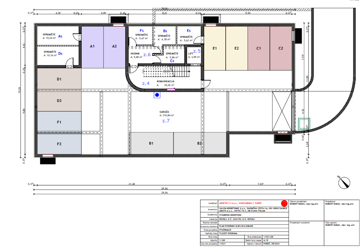 ROVINJ - appartamento duplex, nuova costruzione, 4 camere + bagno, ascensore