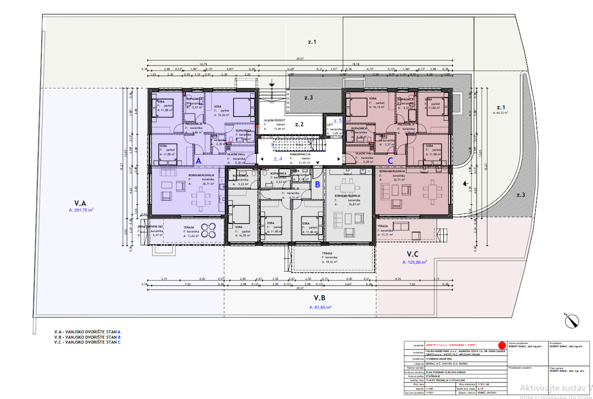 ROVINJ - appartamento duplex, nuova costruzione, 4 camere + bagno, ascensore