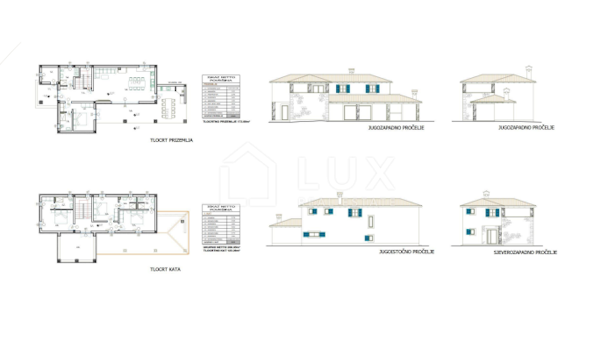 KANFANAR - villa con piscina, di nuova costruzione