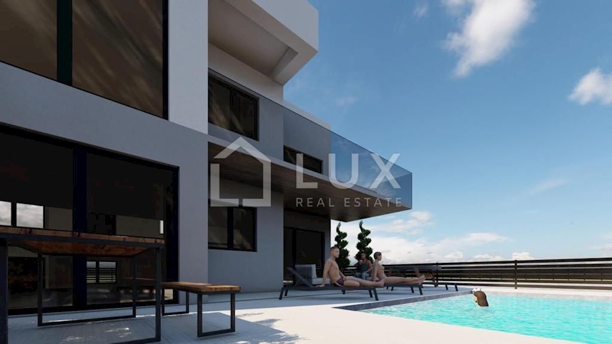 POREČ - appartamento 96m2 con jacuzzi, nuova costruzione