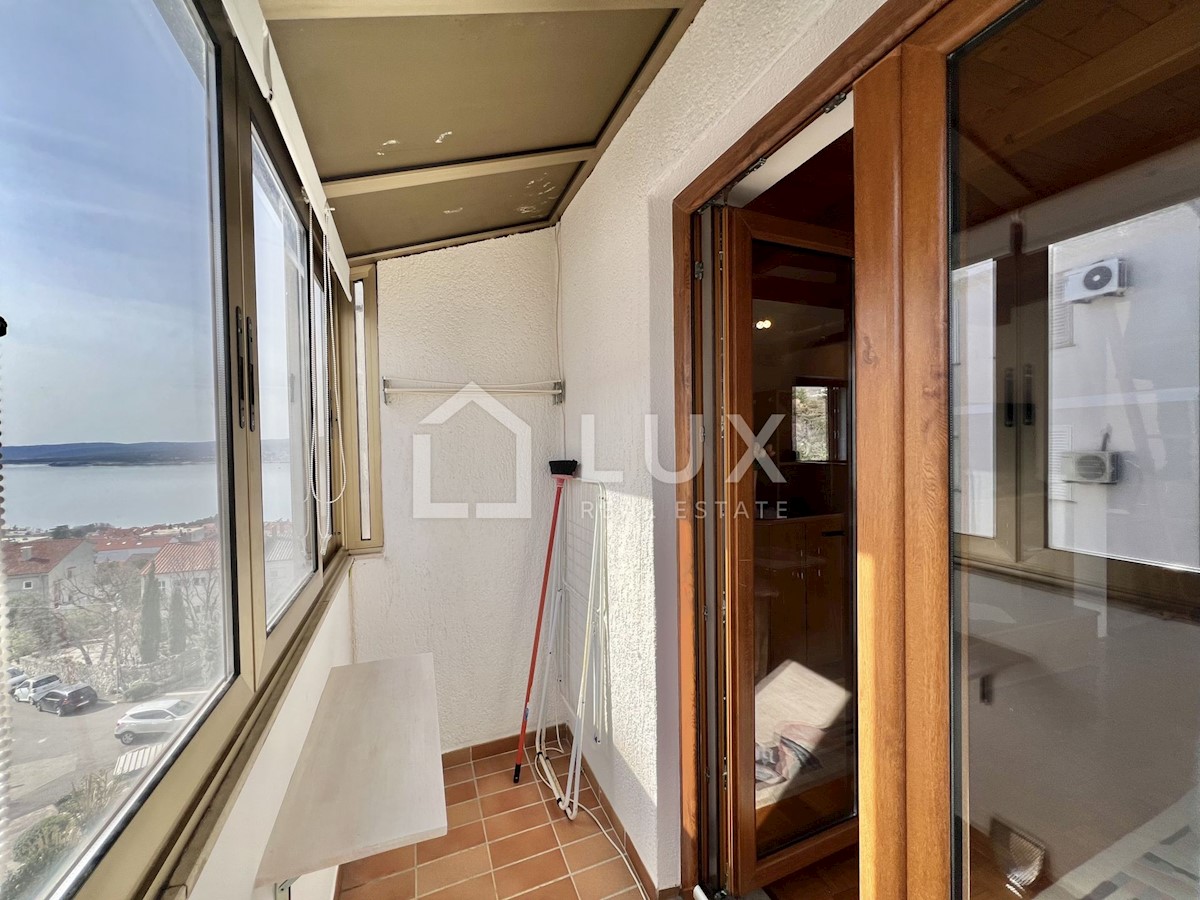 CRIKVENICA - bilocale 42m2, vista mare