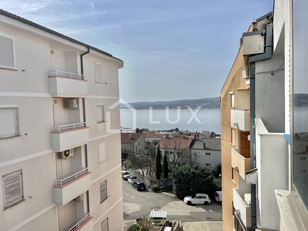 CRIKVENICA - bilocale 42m2, vista mare