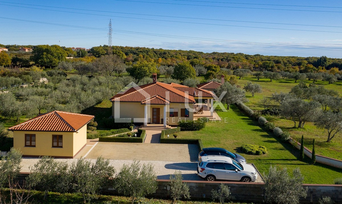 VODNJAN - casa a un piano con giardino 1831m2