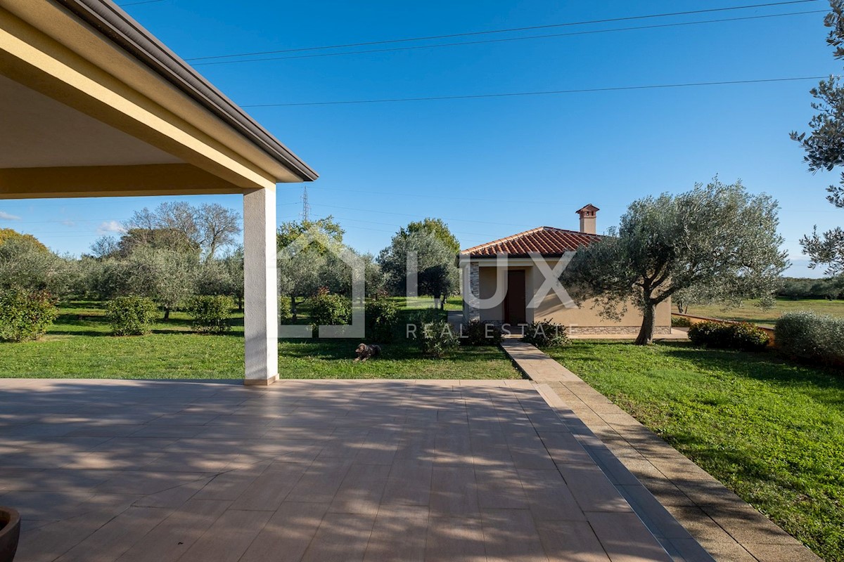 VODNJAN - casa a un piano con giardino 1831m2