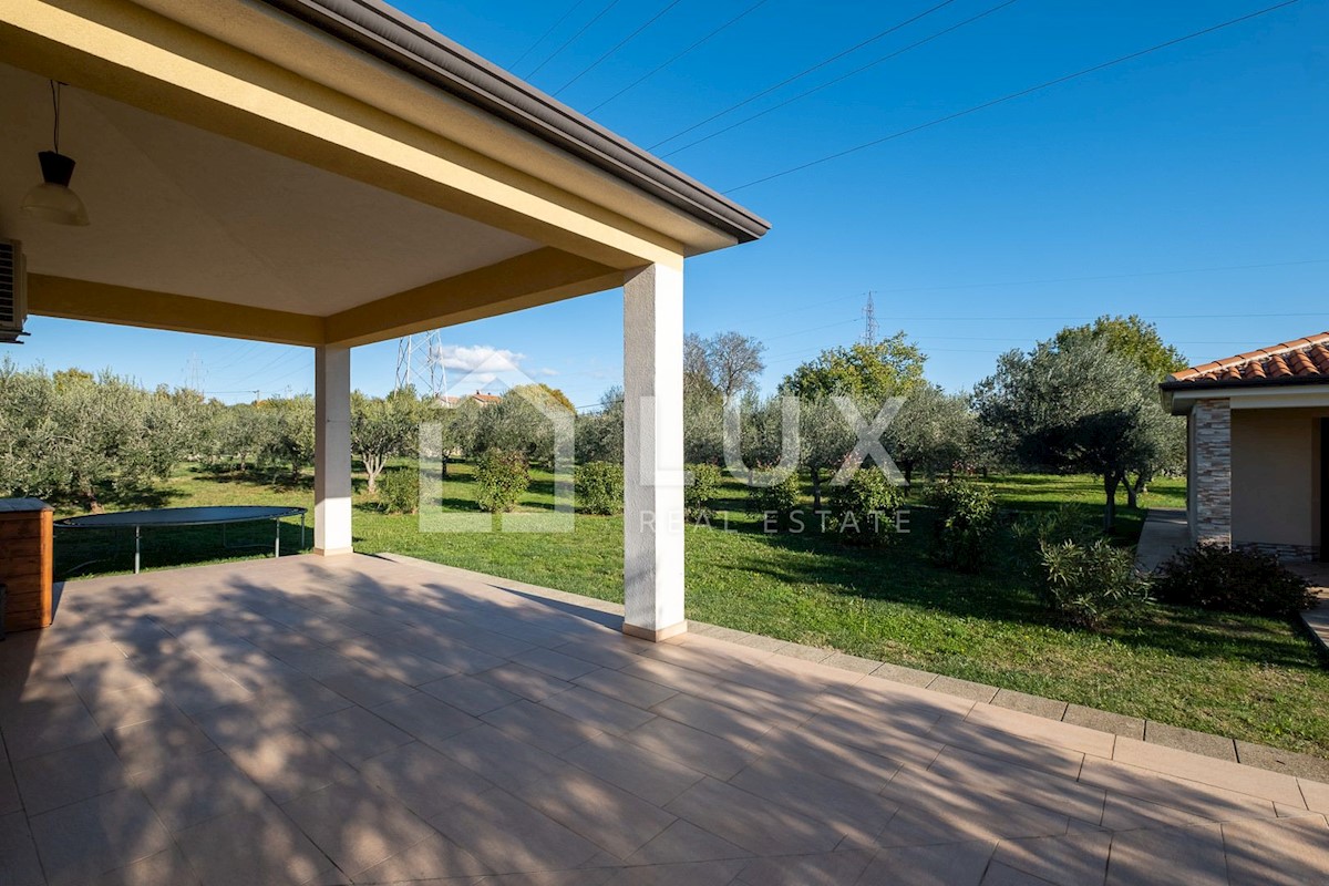 VODNJAN - casa a un piano con giardino 1831m2