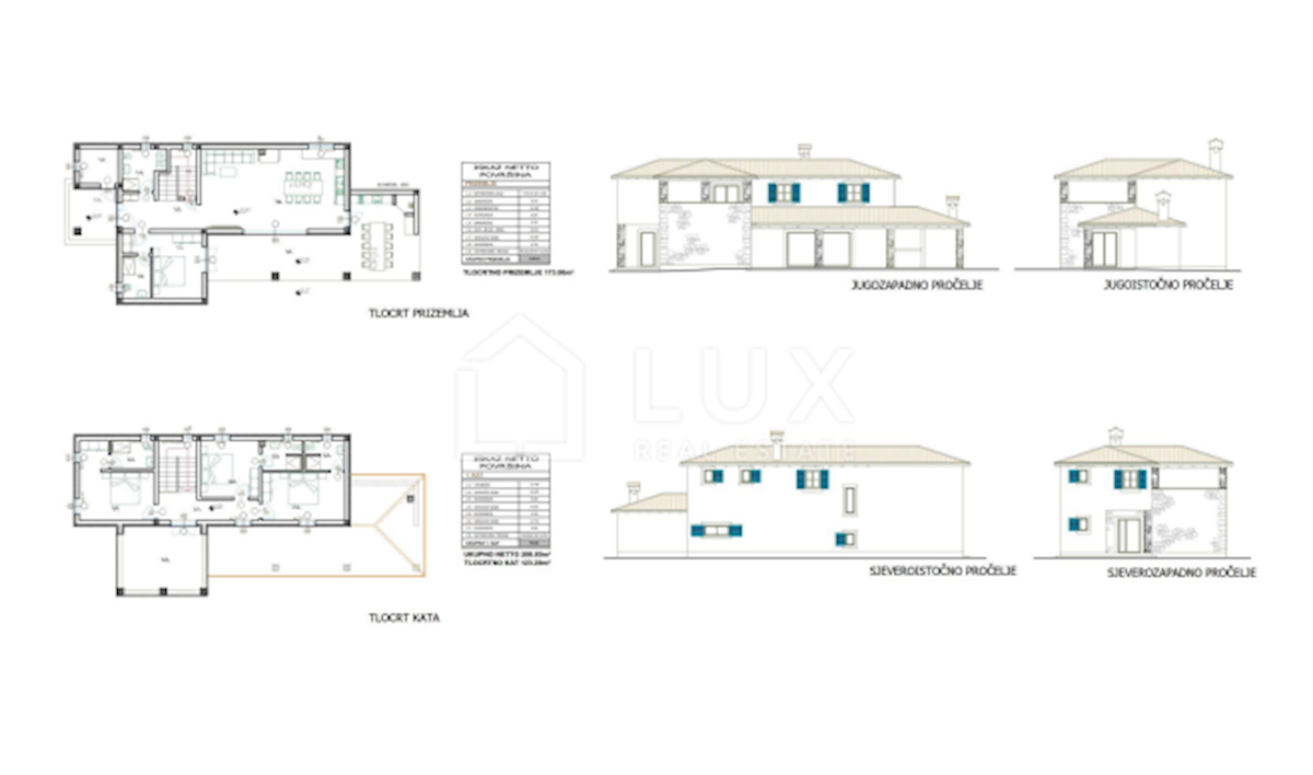 KANFANAR - villa con piscina, di nuova costruzione