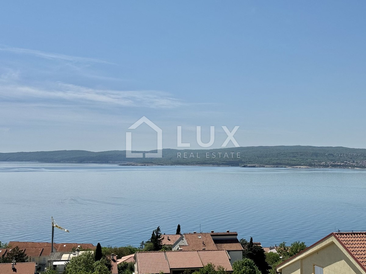 CRIKVENICA - appartamento 75m2 con vista mare