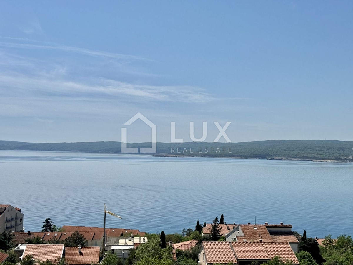 CRIKVENICA - appartamento 75m2 con vista mare