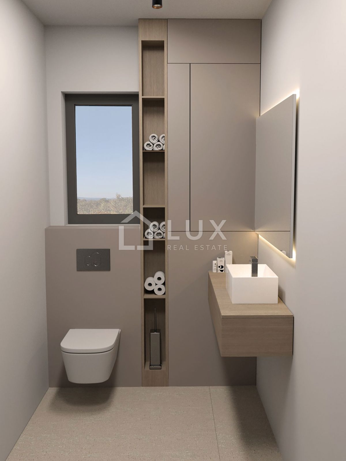 JADRANOVO - casa bifamiliare con piscina, vista mare