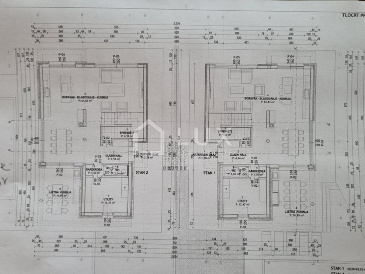 POREČ - villa moderna con piscina, giardino 720m2