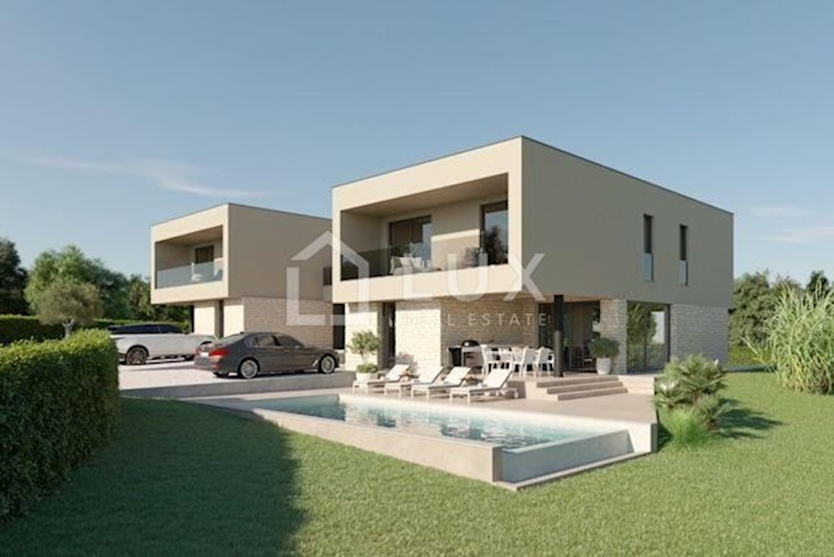 POREČ - villa moderna con piscina, giardino 720m2