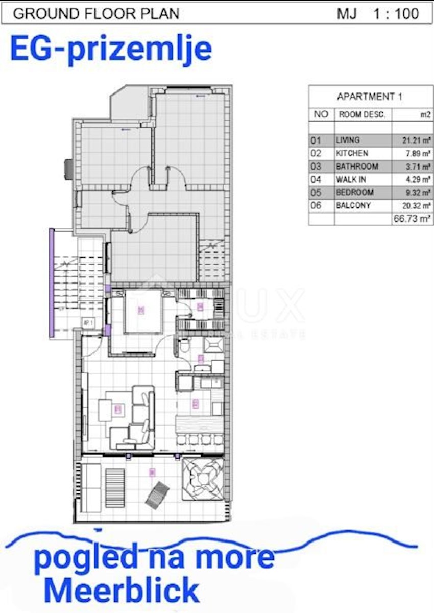 DRAMALJ - attico 115m2, nuova costruzione