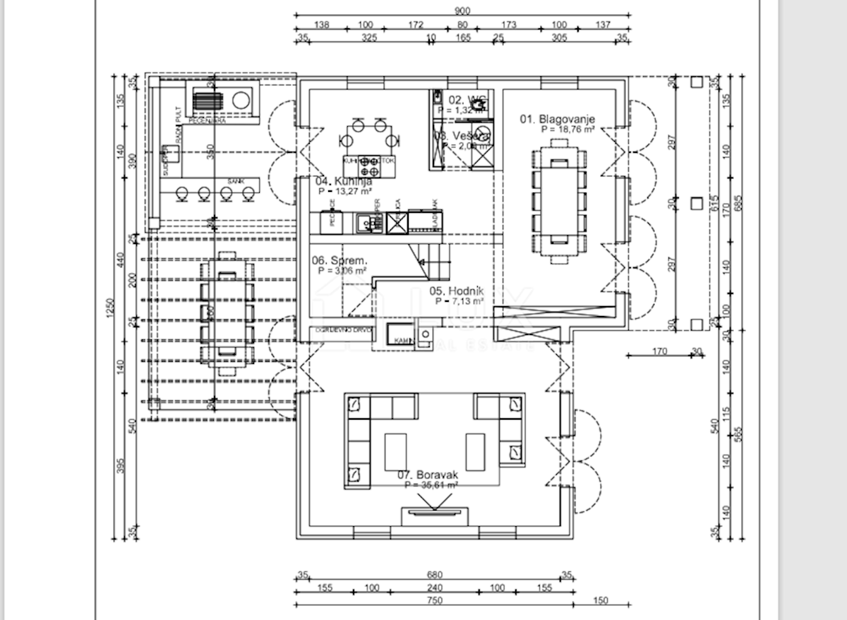 SVETVINČENAT - villa moderna con piscina