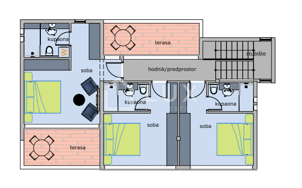 BRIBIR - nuovo edificio con piscina