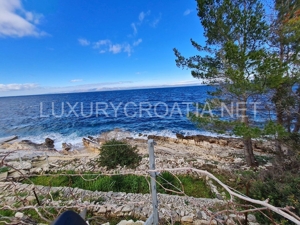 Korcula seafront land for sale