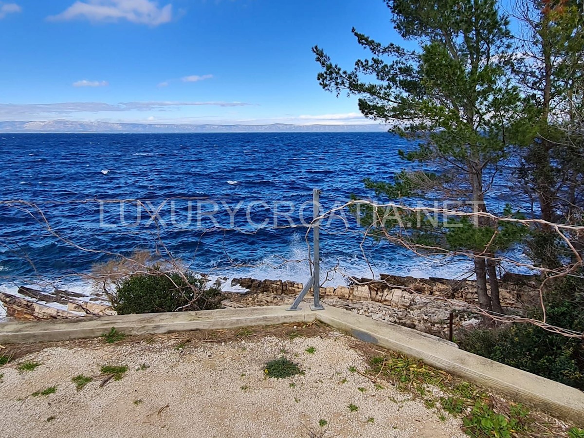 Korcula seafront land for sale