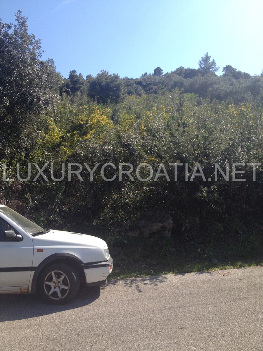 Korcula seafront land for sale