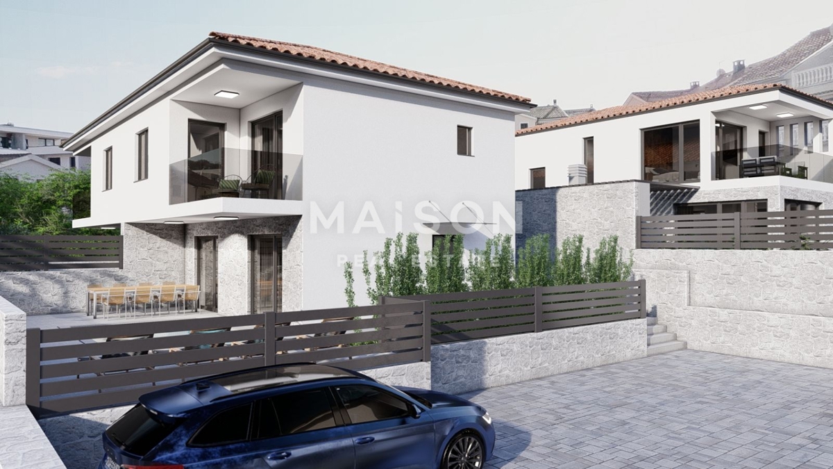 Malinska – Casa Bifamiliare con Vista Mare