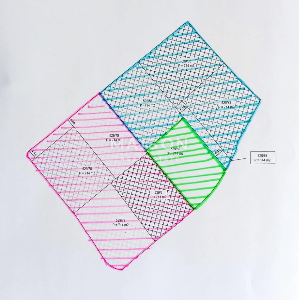 Terreno Novalja, 714m2