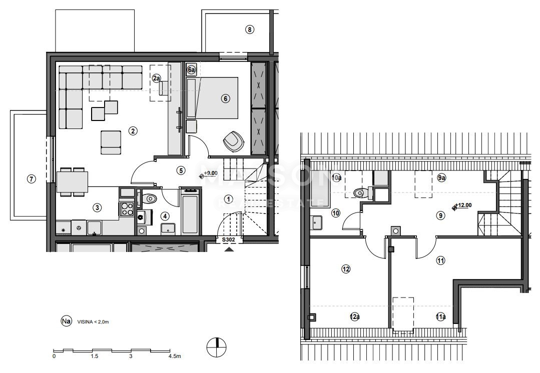 Appartamento Gajnice, Podsused - Vrapče, 97,98m2