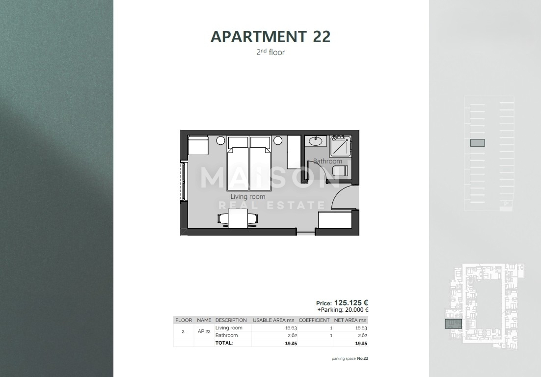 Appartamento Crikvenica, 23,03m2