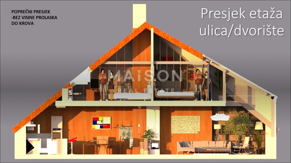 Appartamento Britanac, Gornji Grad - Medveščak, 168,55m2