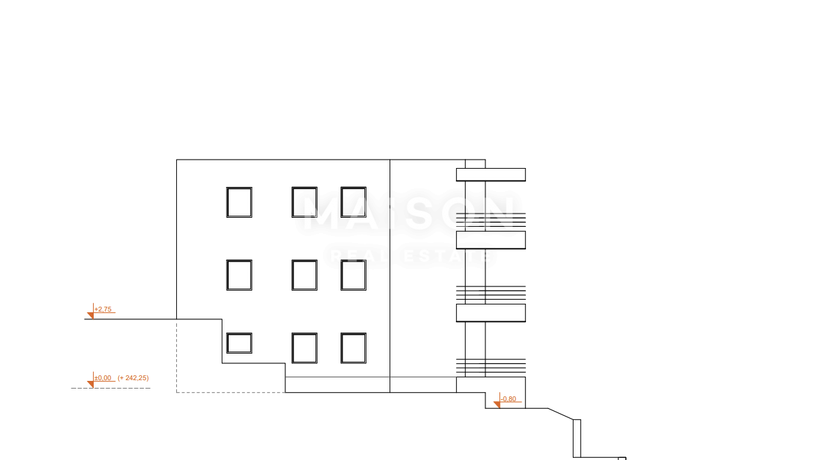Appartamento Drenova, Rijeka, 100,57m2