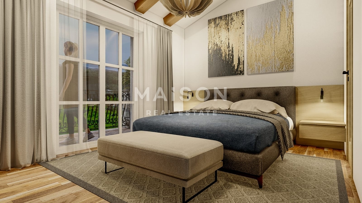 Villa mediterranea con piscina vicino a Krk – vista mare