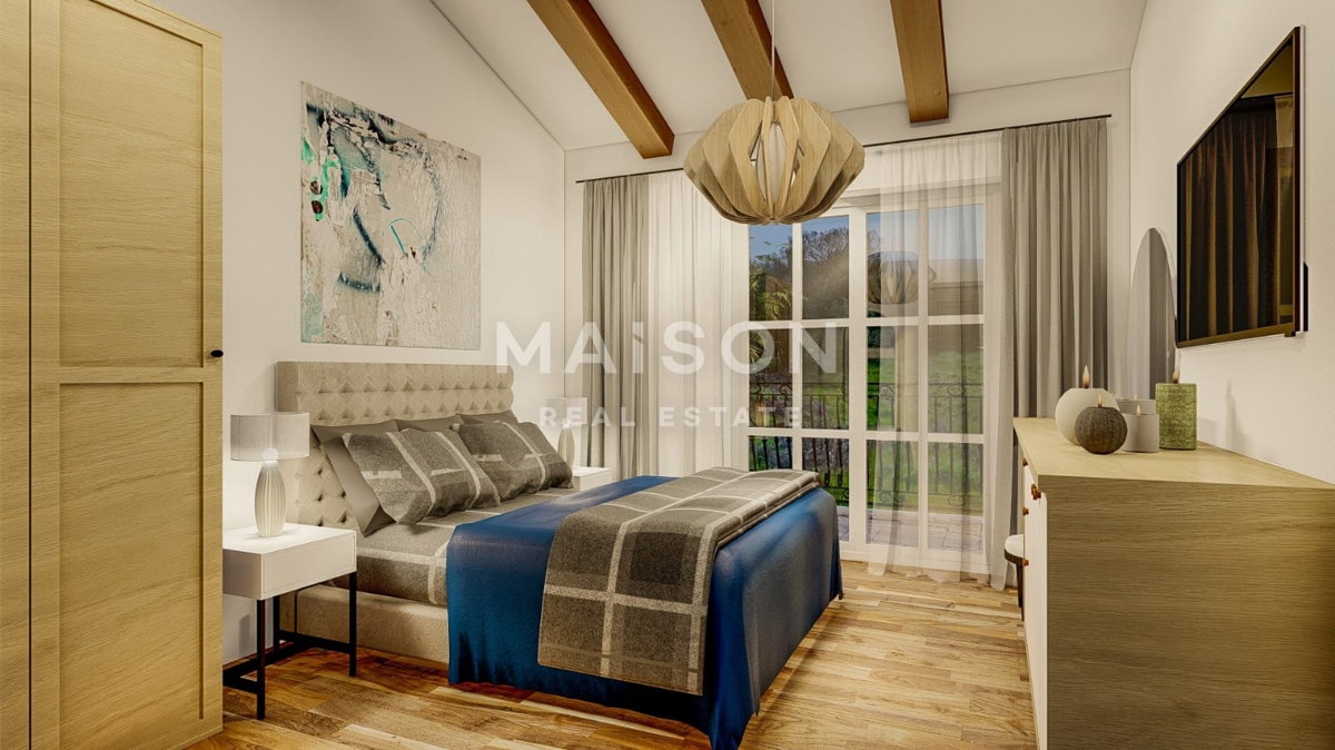 Villa mediterranea con piscina vicino a Krk – vista mare